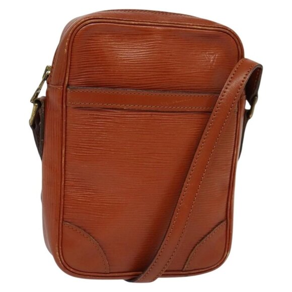 LOUIS VUITTON Epi Danube Shoulder Bag Brown - Picture 1 of 16